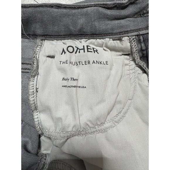 Mother The Hustler Ankle Barely There Washed Black Grey-sz 24 - Picture 14 of 14